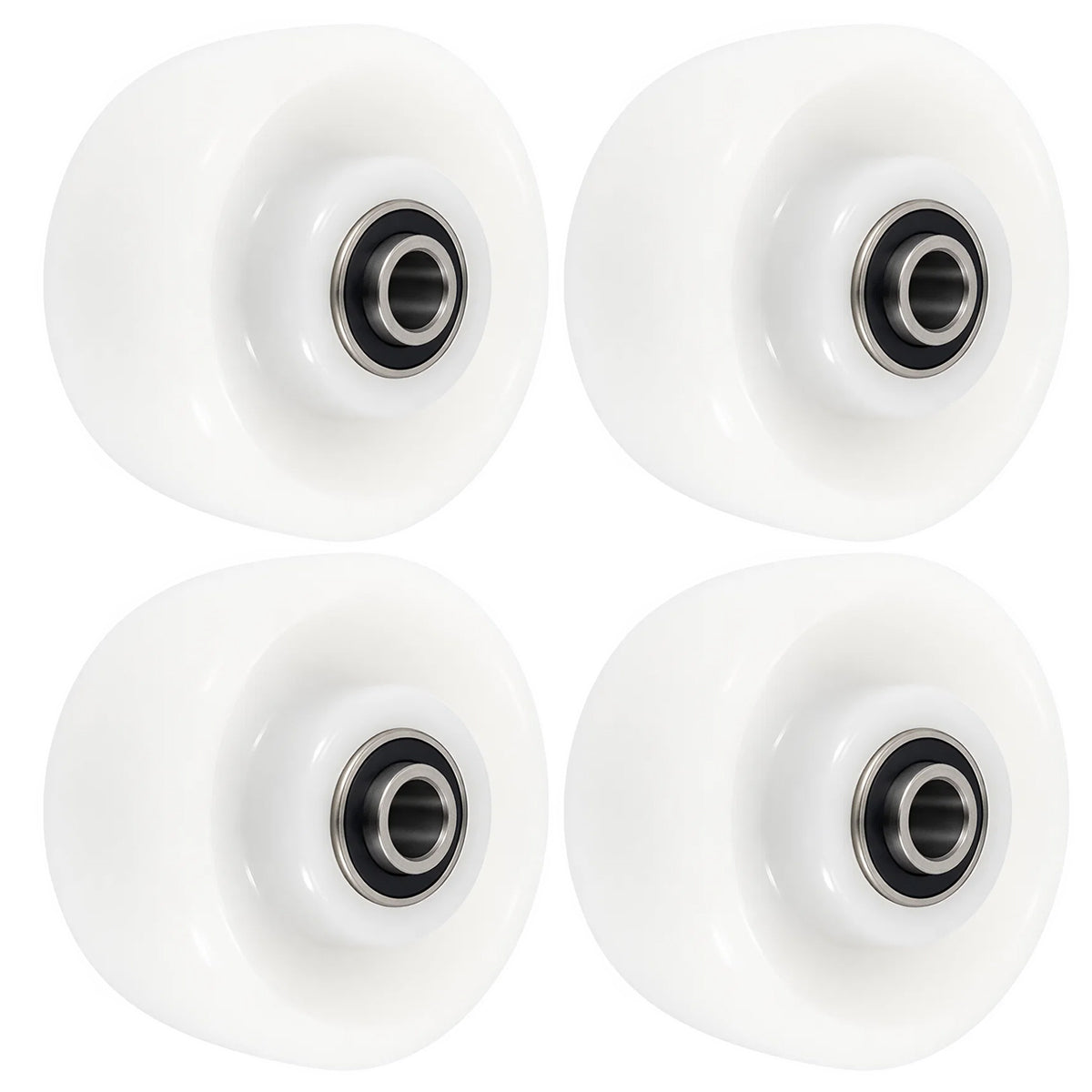 Transportrad Ø100 mm – Weißes Polyamidrad für Wagen, Code: 10BN