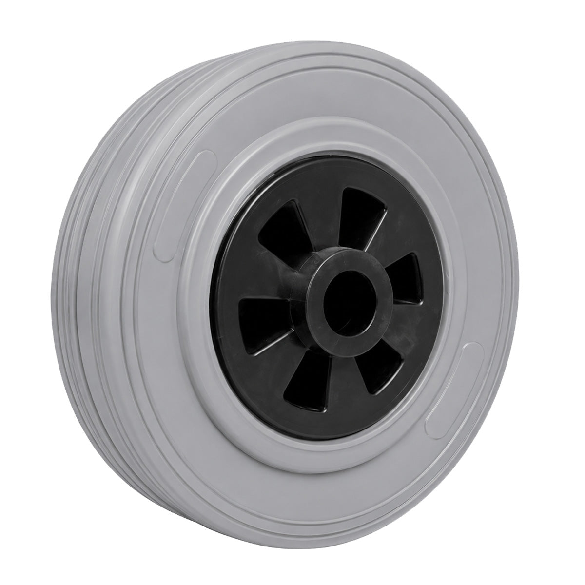Vollgummi Rad Ø 180 mm mit Polypropylen-Felge Industrie Gummirad Code: 59TS