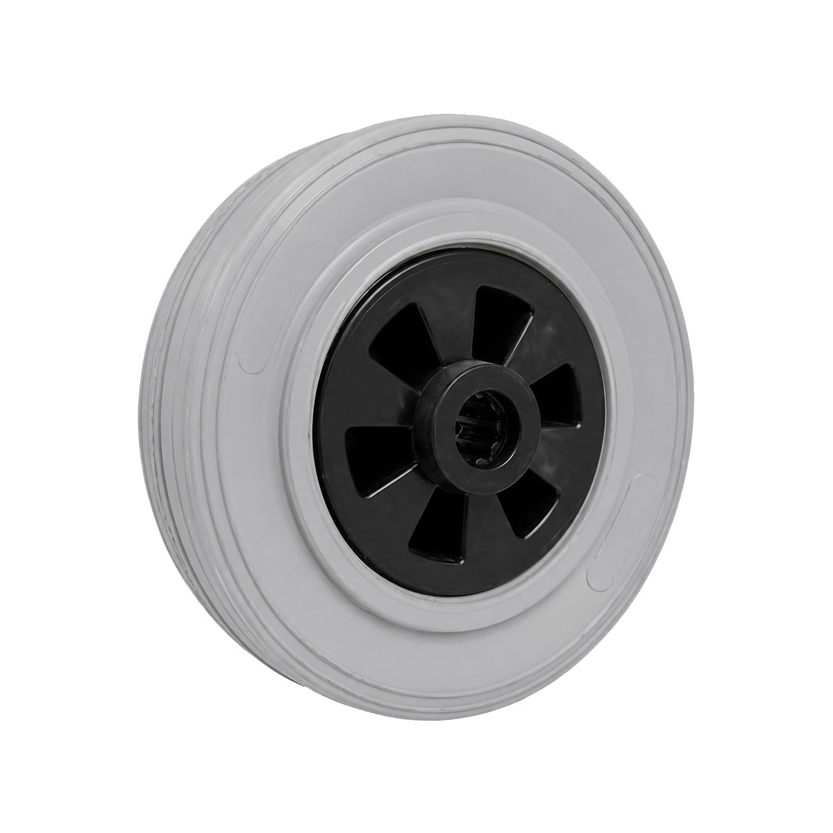 Vollgummi Rad Ø 180 mm mit Polypropylen-Felge Industrie Gummirad Code: 50TS