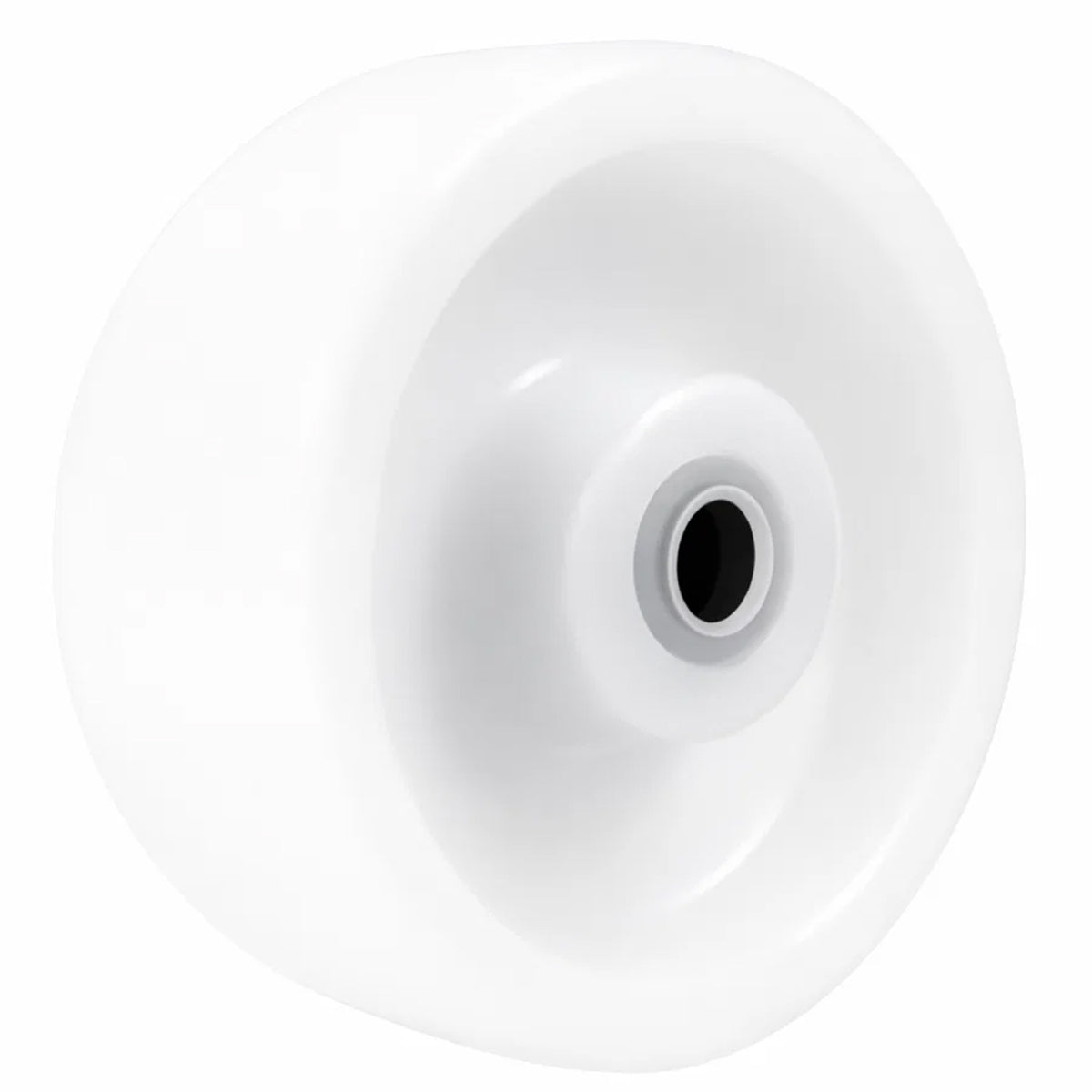Transportrad Ø100 mm – Weißes Polyamidrad für Wagen, Code: 10B