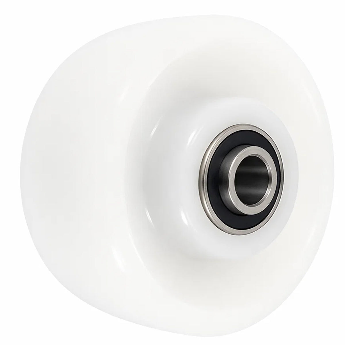 Transportrad Ø100 mm – Weißes Polyamidrad für Wagen, Code: 10BN