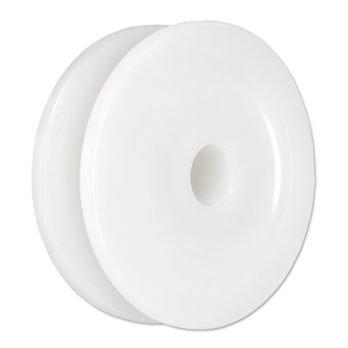 Seilrolle mit Gleitlager Ø90mm Polyamid Kunststoffrolle für Seil Ø14 mm C90/16