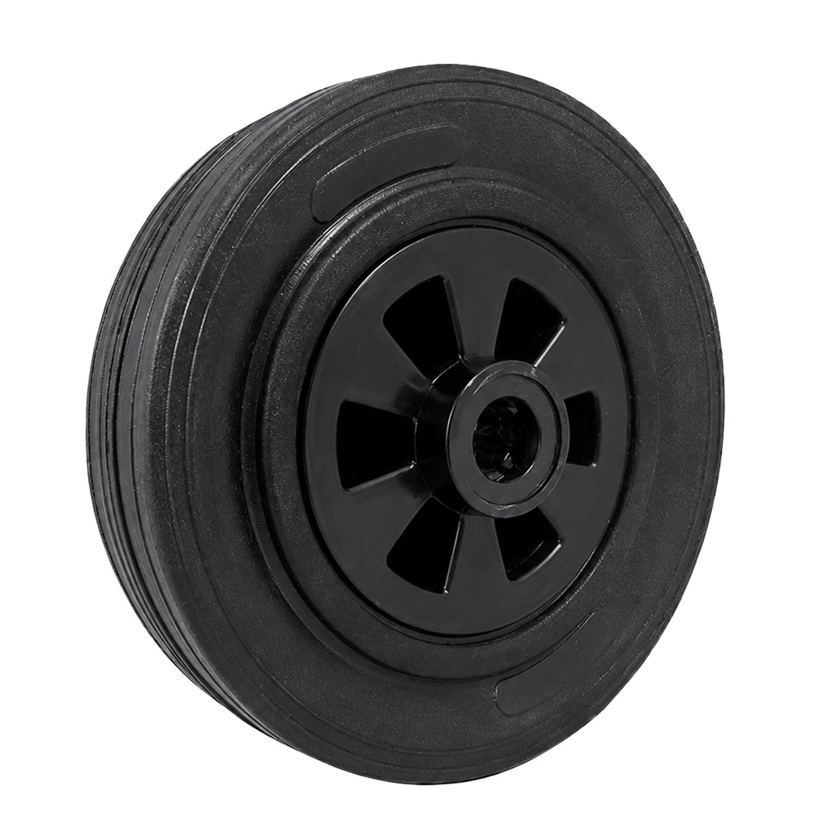 Vollgummi Rad Ø 180 mm mit Polypropylen-Felge Industrie Gummirad Code: 50T