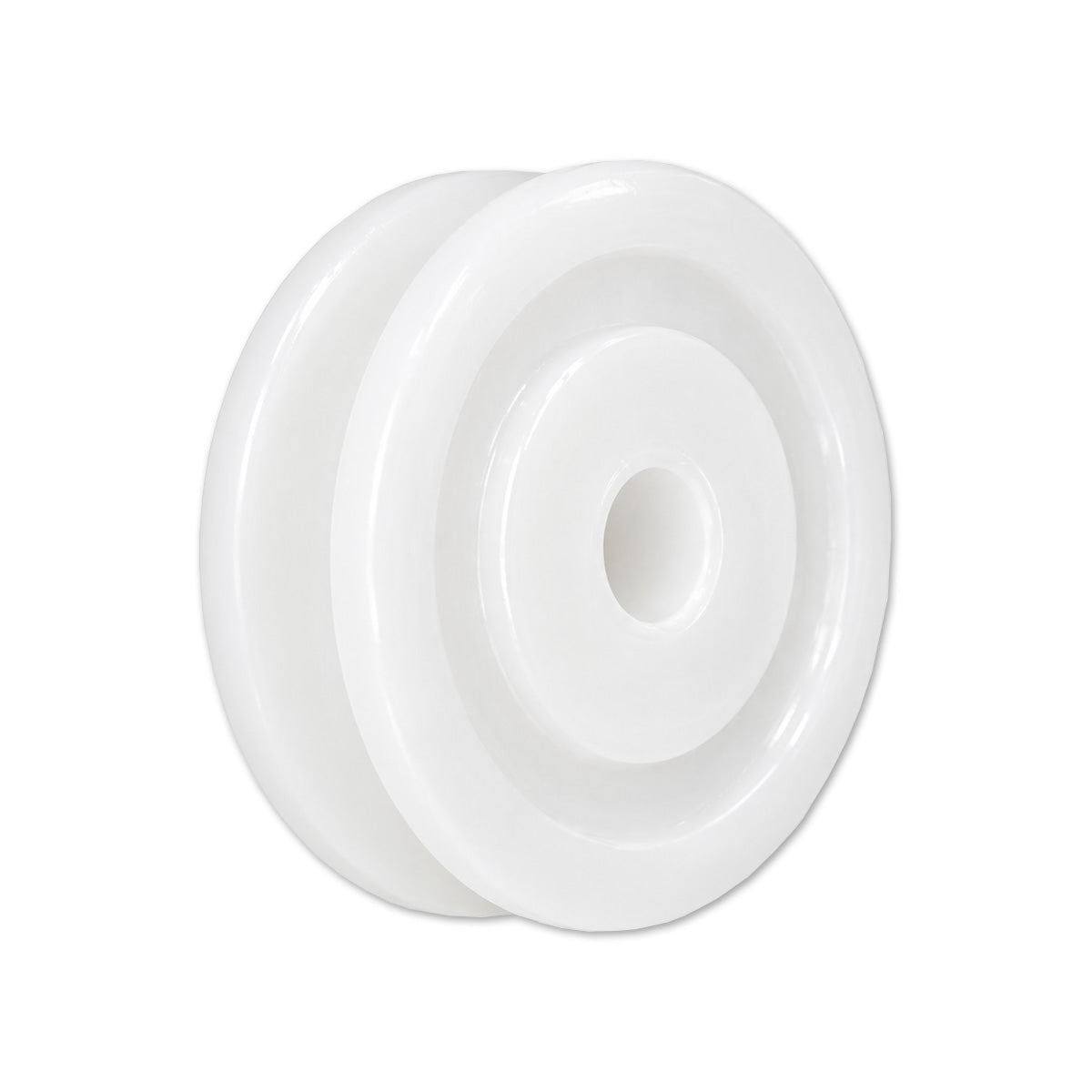 Teilen Seilrolle mit Gleitlager Ø 52mm Polyamid Kunststoffrolle für Seil Ø5 mm C52/5/8