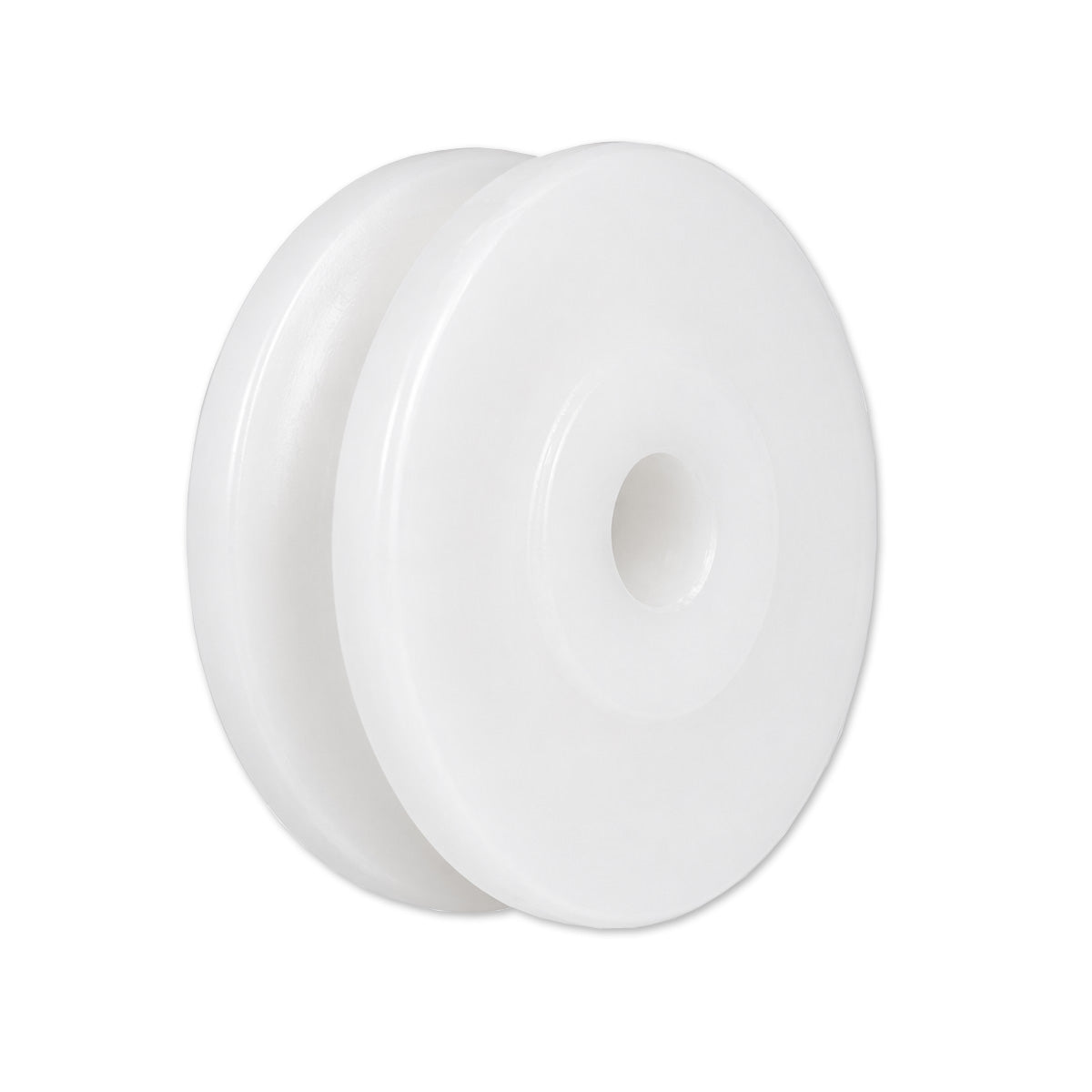 Seilrolle mit Gleitlager Ø 45 mm Polyamid Kunststoffrolle für Seil Ø 6 mm C45/6
