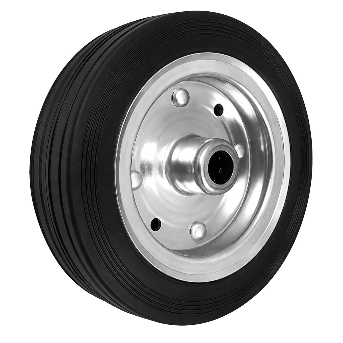 Ersatzrad Ø150 mm – Vollgummi Industrierad mit Kugellager für Transportwagen, Code: 70