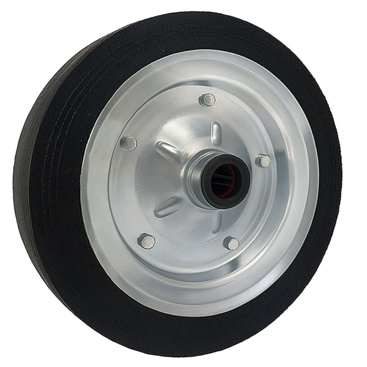 Ersatzrad Ø250 mm – Vollgummi Industrierad für Transportwagen, Code: 90