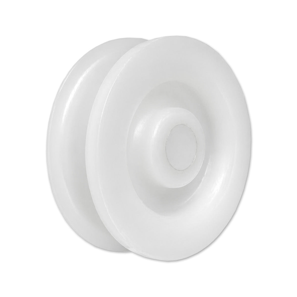 Seilrolle mit Gleitlager Ø 30 mm Polyamid Kunststoffrolle für Seil Ø 4 mm C30/4
