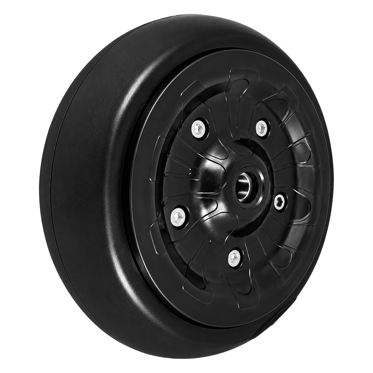 Vollgummi Rad Ø 300 mm mit Polypropylen-Felge Industrie Gummirad Code: 300PPG