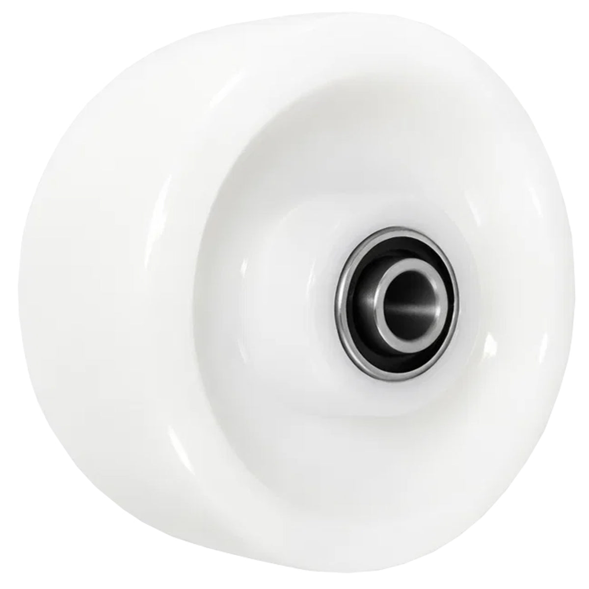 Transportrad Ø125 mm – Weißes Polyamidrad für Wagen, Code: 20BN/20