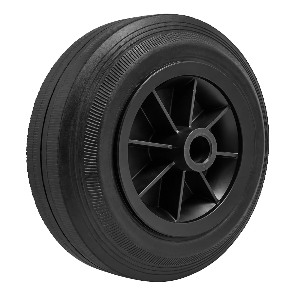 Vollgummi Rad Ø 250 mm mit Polypropylen-Felge Industrie Gummirad Code: 99T/25