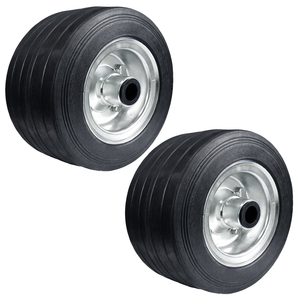 Ersatzrad Ø200 mm – Vollgummi Industrierad für Transportwagen, Code: 60NN