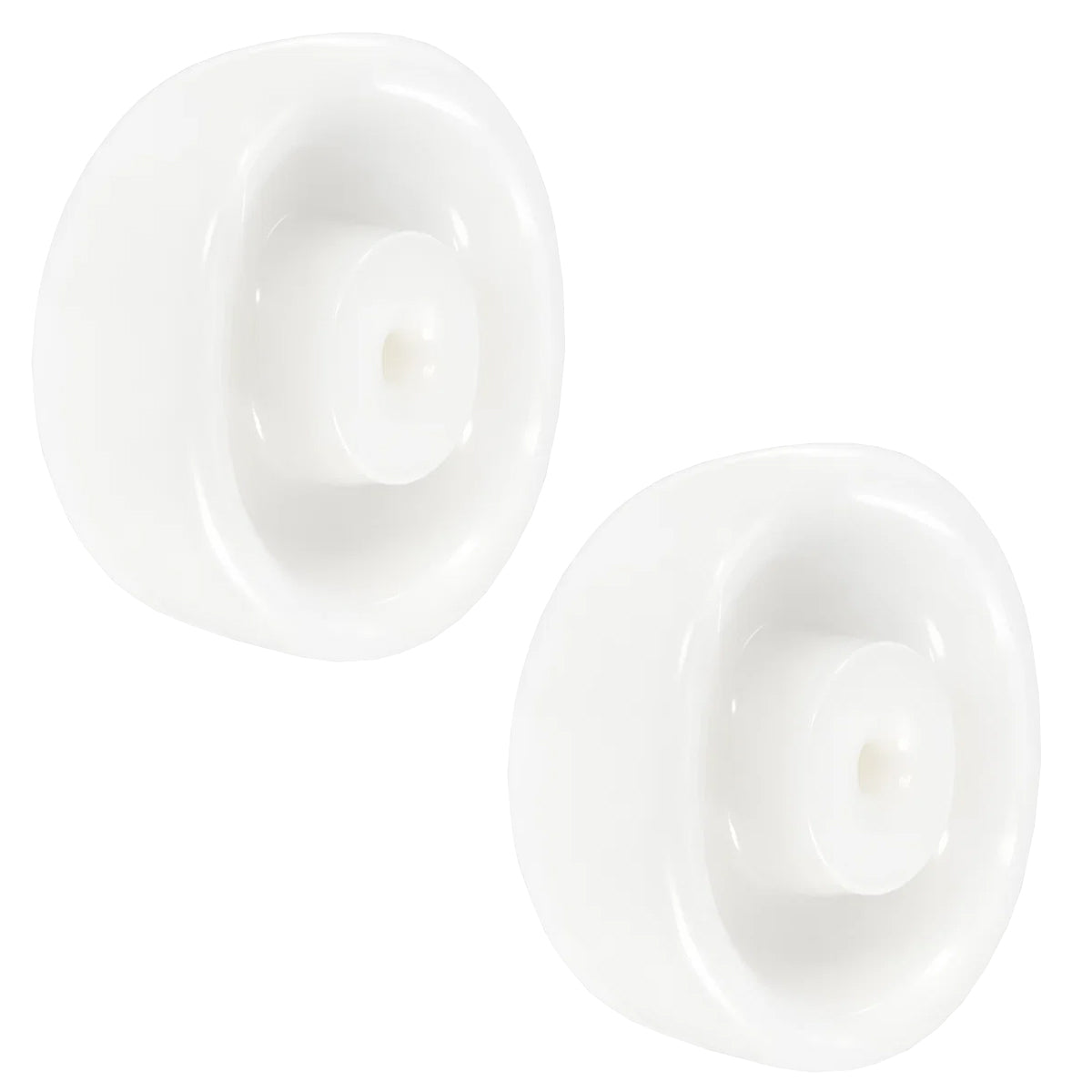 Transportrad Ø125 mm – Weißes Polyamidrad für Wagen, Code: 29BN/15