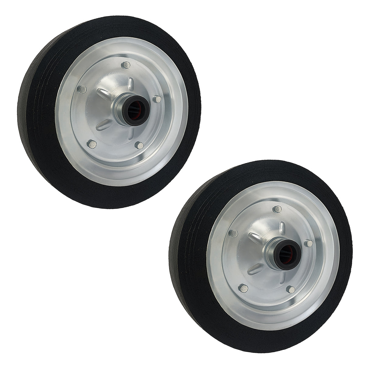 Ersatzrad Ø250 mm – Vollgummi Industrierad für Transportwagen, Code: 90