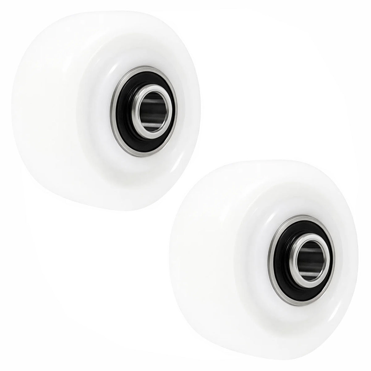 Transportrad Ø80 mm – Weißes Polyamidrad für Wagen, Code: 1BN