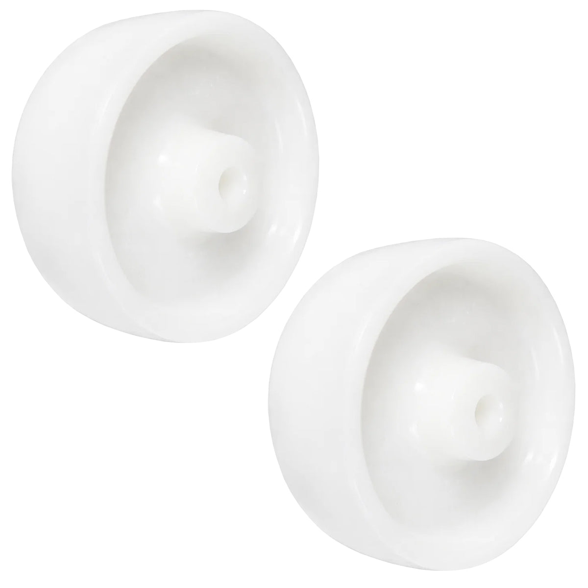 Transportrad Ø140 mm – Weißes Polyamidrad für Wagen, Code: 39B/15