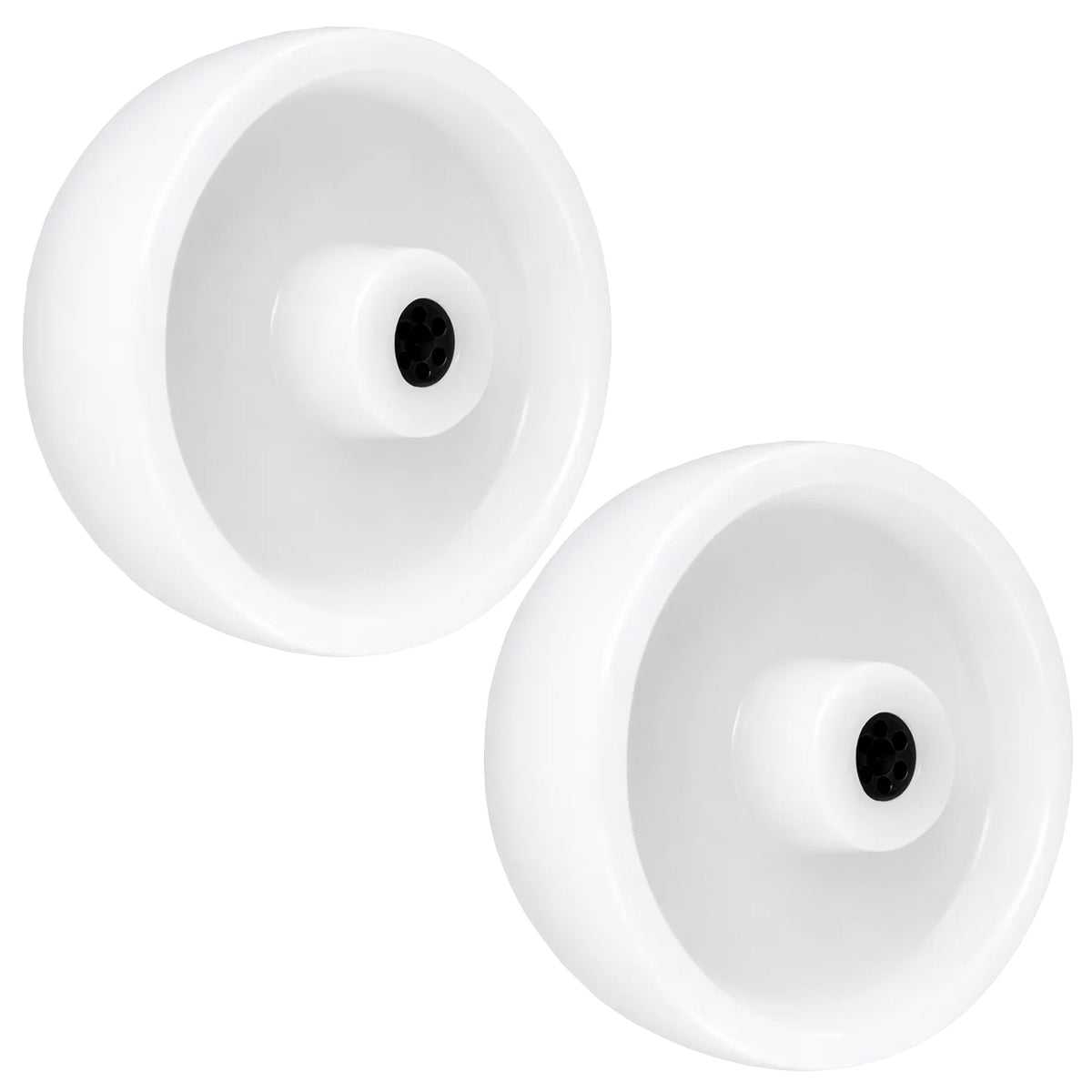 Transportrad Ø160 mm – Weißes Polyamidrad für Wagen, Code: 40B