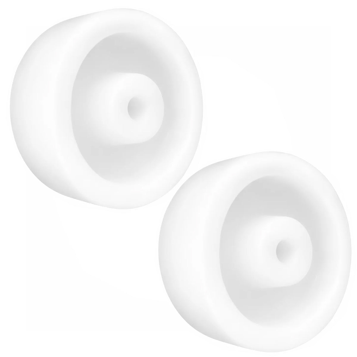 Transportrad Ø100 mm – Weißes Polyamidrad für Wagen, Code: 19BZ