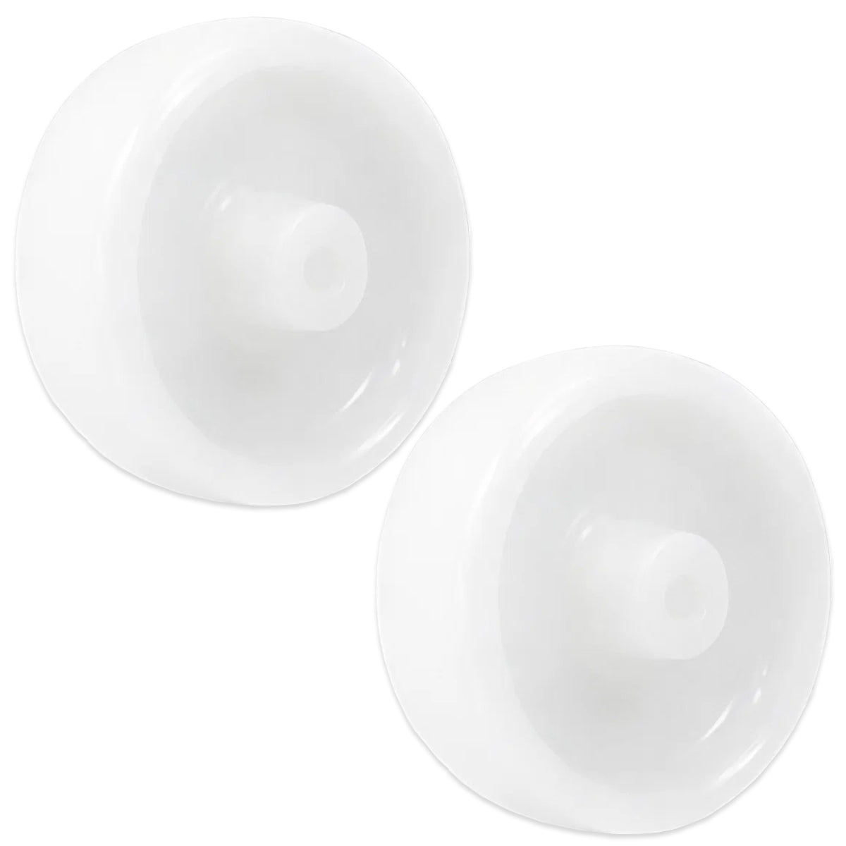 Transportrad Ø100 mm – Weißes Polyamidrad für Wagen, Code: 19B