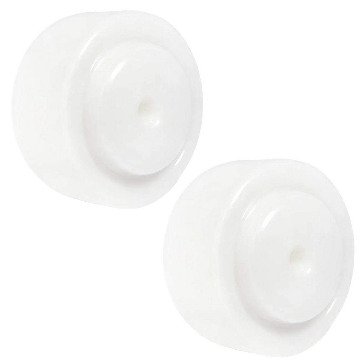 Transportrad Ø80 mm – Weißes Polyamidrad für Wagen, Code: 9BN