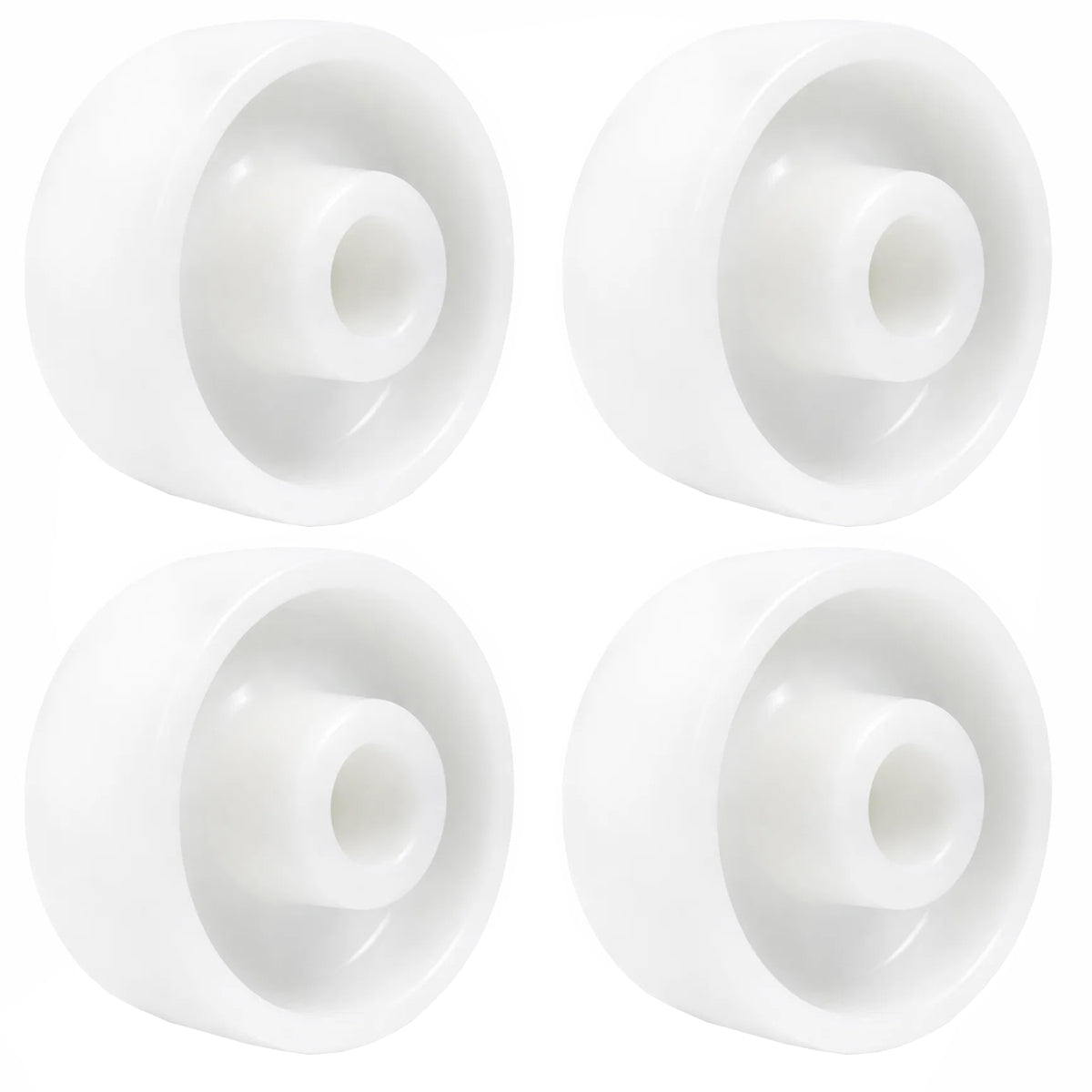Transportrad Ø80 mm – Weißes Polyamidrad für Wagen, Code: 9B