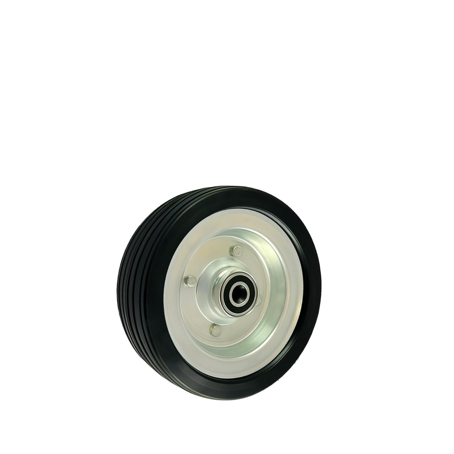 Ersatzrad Ø250 mm – Vollgummi Industrierad mit Kugellager für Transportwagen, Code: 90MNNLL