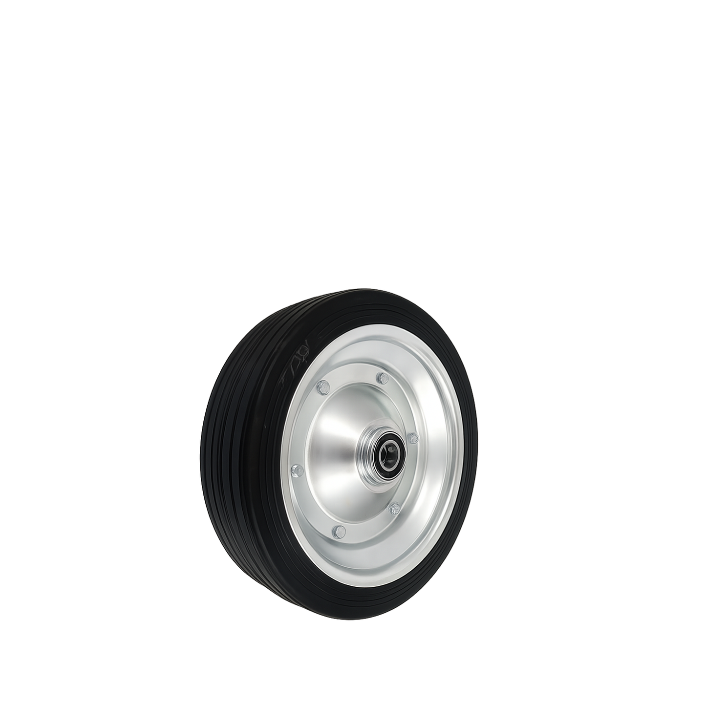 Ersatzrad Ø280 mm – Vollgummi Industrierad mit Kugellager für Transportwagen, Code: 280LL/30