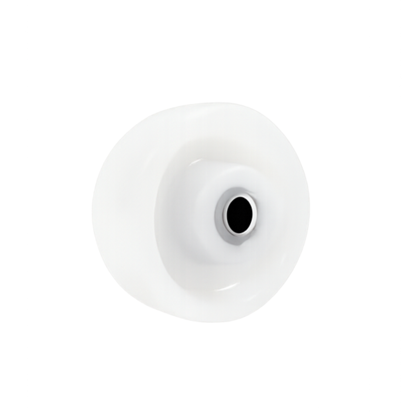 Transportrad Ø80 mm – Weißes Polyamidrad für Wagen, Code: 1B
