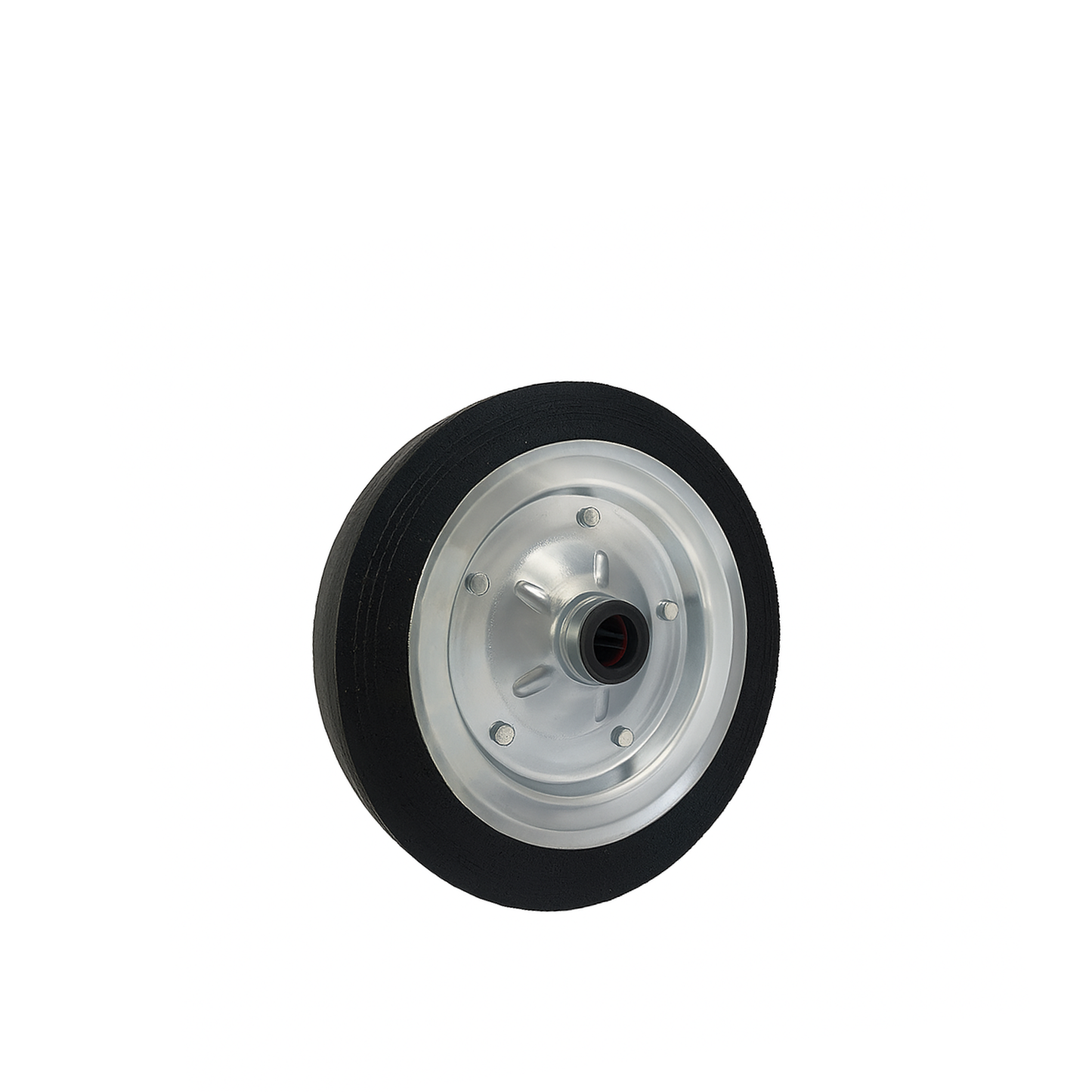 Ersatzrad Ø250 mm – Vollgummi Industrierad für Transportwagen, Code: 90