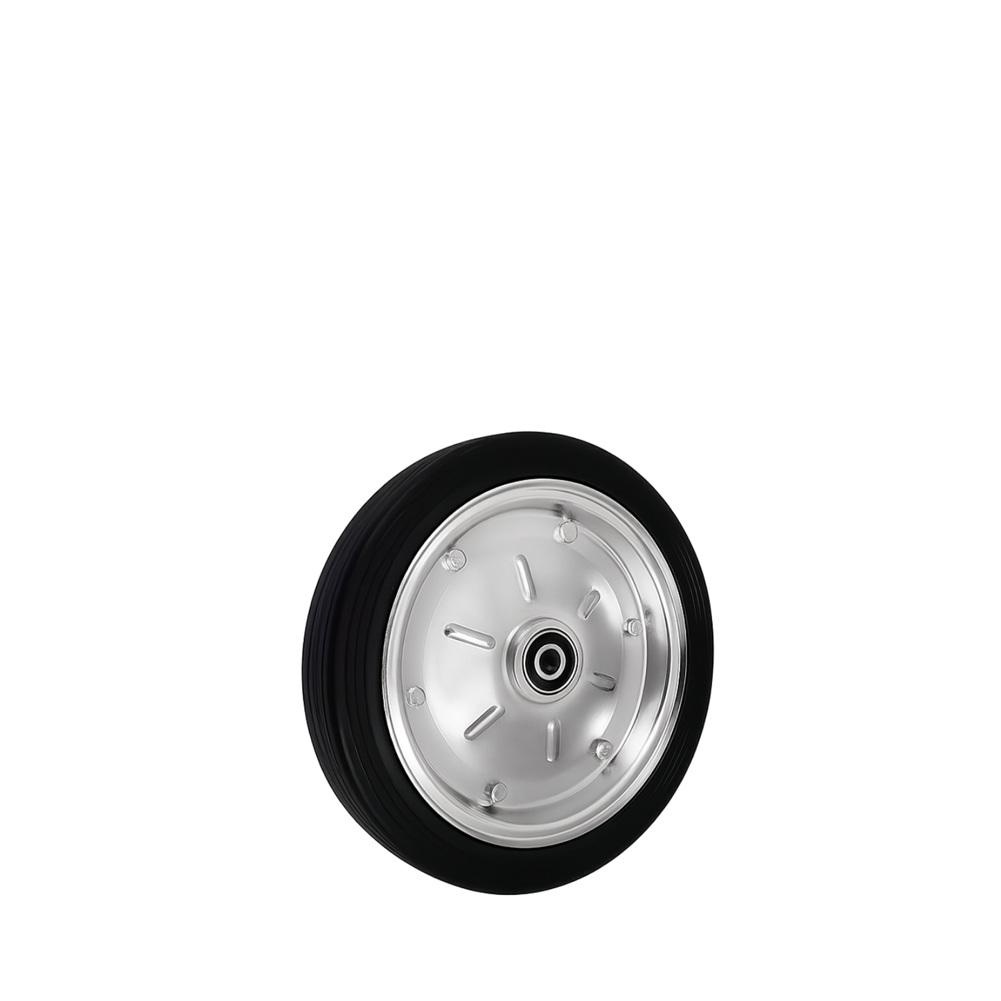 Ersatzrad Ø320 mm – Vollgummi Industrierad mit Kugellager für Transportwagen, Code: 320MLL/25