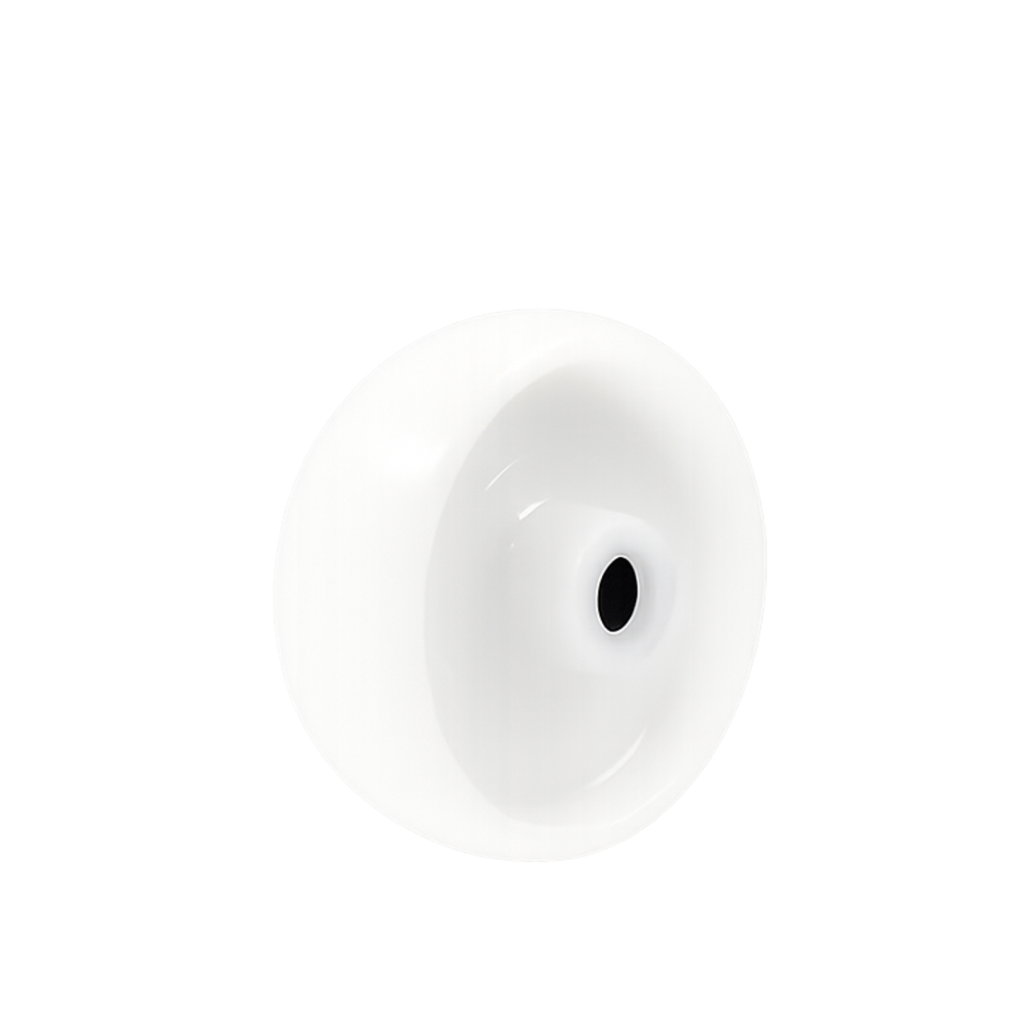 Transportrad Ø125 mm – Weißes Polyamidrad für Wagen, Code: 20B