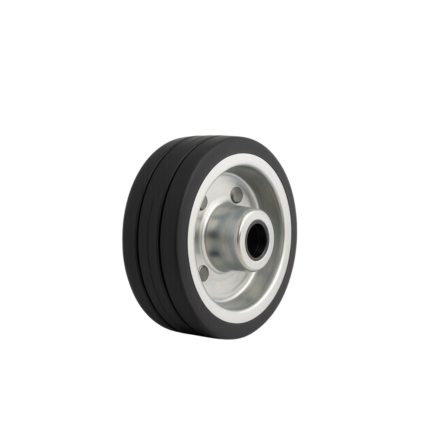 Ersatzrad Ø80 mm – Vollgummi Industrierad für Transportwagen, Code: 1